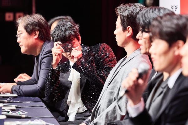 Uprising press conference at Busan International Film Festival